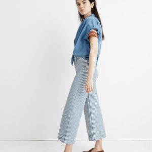 Madewell Emmett Wide-Leg Crop Pants